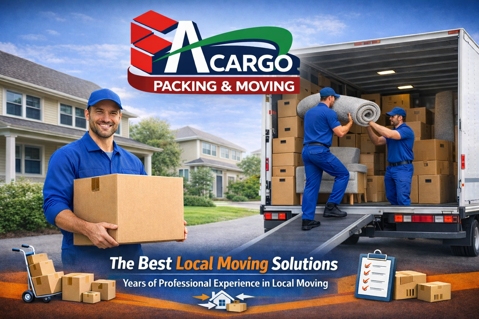 Local movers in Dubai handling packing and home relocation